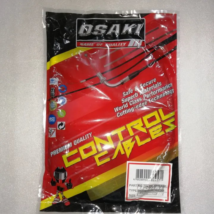 Speedometer Cable for Honda Wave Dash Osaki Brand Lazada PH