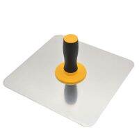 Aluminium Plaster Mortar Board Holder with Handle, 300X300 mm Plastering Hawk Plastering Tool