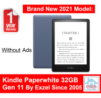 Amazon Kindle Paperwhite - Without Ads - Signature Edition - 13Month Warranty Gen 11 - 2021 | Fast Ship in 1 Day from Bangkok | US Version | 32GB - 11th Gen | Touchscreen Wi-Fi | 1 Yr + 1 Extra Month Warranty