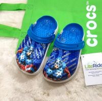 CROCS Captain America Kid รองเท้าลำลองเด็กCROCS ลายCaptain America นิ่มเบาสบาย สวมใส่ง่ายได้ทุกโอกาส