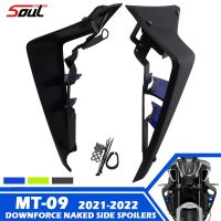 Motorcycle Sport Downforce Naked Side Spoilers Aerodynamic Wing Deflector Fits For YAMAHA MT-09 SP 2021 2022 2023 MT09 21-23