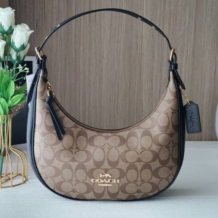 COACH Bailey Hobo Bag In Signature Canvas