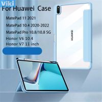 【ขวดอิเล็กทรอนิกส์】สำหรับ Huawei Matepad 11เคสโทรศัพท์กันกระแทก Pro 10.8แท็บเล็ตเคสที่มีช่องเสียบปากกาป้องกันการดัดสำหรับ MatePad ฝาครอบ10.4เพื่อเป็นเกียรติแก่ V7 V6