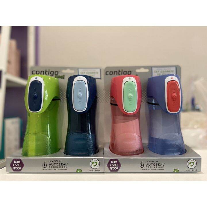 ขวดน้ำ-contigo-autospout-kids-water-bottle-bpa-free-14-oz-ไม่หก-ไม่ซึม-ยกดื่มไม่สำลักคะ