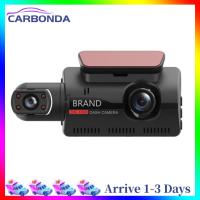 Dual Lens Dash Camera with WIFI Automobile Data Recorder Night Vision Vehicle Recorders G-sensor Loop Recording Parking Monitor 110 Degree Wide Angle