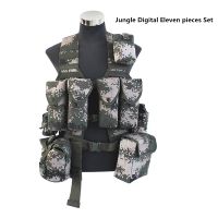 06 Individual Soldier Combat Carrying Light-Weight Tactical Vest Outdoor Shooting Training Hunting Waistcoat With Accessory Bag