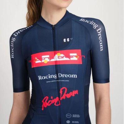 SDIG เสื้อผ้าขี่จักรยานของผู้หญิง,เสื้อปั่นจักรยานเสือภูเขาแขนสั้นผ้าเจอร์ซีย์สำหรับ Pro Team