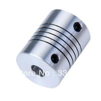 ✾ Free Shipping 6.35mmx10mm Stepper Motor Shaft Coupler 6.35mmx10mm flexible shaft couplings 4pcs/lot