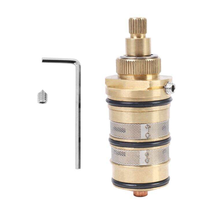Brass Bath Shower Thermostatic Cartridge&Handle for Mixing Valve Mixer