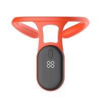 Orange LCD Hunchback Corrector Vibration Reminder 3250Mah Anti-Hunchback Correction Instrument Rechargeable Adults Kids For Home Office