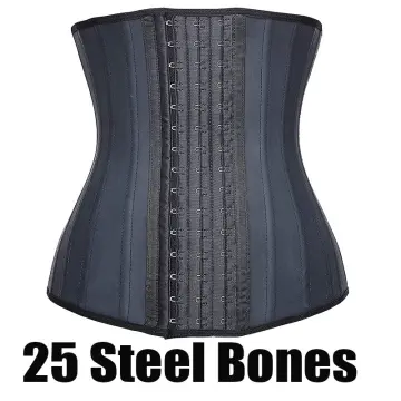 25 Steel Boned Latex Waist Trainer - Max Shapewear