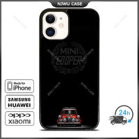 Mini Cooper Car Classic Phone Case for iPhone 14 Pro Max / iPhone 13 Pro Max / iPhone 12 Pro Max / XS Max / Samsung Galaxy Note 10 Plus / S22 Ultra / S21 Plus Anti-fall Protective Case Cover