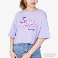 DOSH WOMENS CROPPED T-SHIRTS MY LITTLE PONY เสื้อยืดทรงครอปสั้น ผู้หญิง DPWT1008-VI