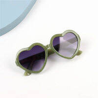 Lens Glasses Sunshade Fashion Heart Gradient Baby Round Childrens Heart-shaped