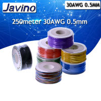 250meter single conductor 30AWG 0.5mm PCB flying jumper wire OK line Wrapping Wrap Flexible insulation tin-plated 250meter