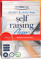 Self Raising Flour Gluten Free Yes You Can 500 g/ปราศจากกลูเตนแป้งเลี้ยงตัวเอง500 กรัม