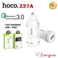 Hoco Z27A ที่ชาร์จไฟในรถยนต์ ชาร์จเร็ว Quick Charge 3.0