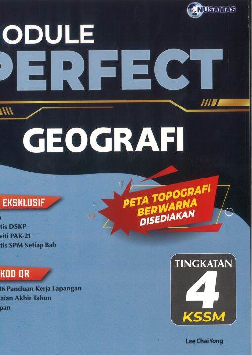 Module Perfect Geografi Tingkatan Kssm Lazada