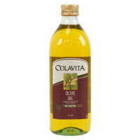 Pure Olive Oil 1L Colavita brand olive oil cooking oil Fast shipping โคลาวิต้า น้ำมันมะกอก ธรรมชาติ 1 ลิตร