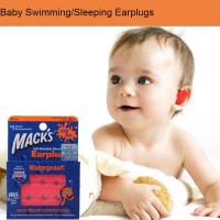 Orange Baby Earplugs Soft Silicone Waterproof Children Swimming Earplugs Kids Earplugs For Swimming Airplane Sleeping Earplugs Accessories Accessories