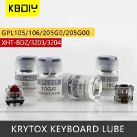 Krytox Keyboard Switch Lube Grease GPL205 G0 G00 Switches Oil Stabilizer Lubricant Mechanical Keyboard Custom 3202 3204 XHT-BDZ Basic Keyboards