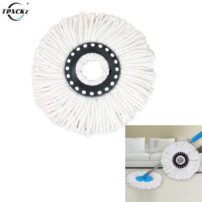 ▨◇ New 1PC Universal Mop Head Rotating Round 16mm Mopping Head Microfiber Rag Mop Cloth Replacement Floor Clean Tool