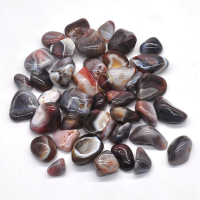 100g Natural Botswana Agate Tumbled Stones Bulk Healing Crystals Reiki Polished Gemstones Gem Raw Aquarium Decoration Minerals