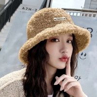 【Laoxiao YYDS】แกะ FauxBucket หมวกสำหรับผู้หญิงผู้ชาย WinterWarmVelvet ปานามาชาวประมงหมวกกลางแจ้ง Streetwear หญิงหมวกฮิปฮอป