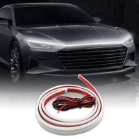 1 PCS Car Hood LED Strip Lights Flexible Headlights Waterproof Car LED Light Daytime Running Light Strips Hood Light , 71 Inch