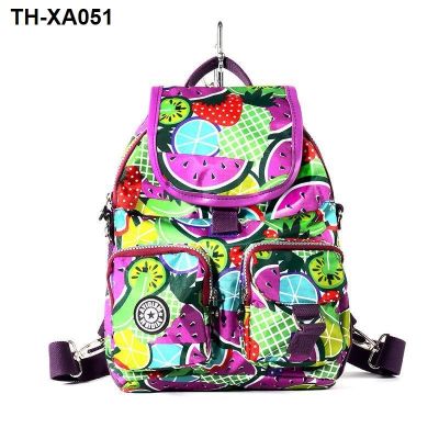 New backpack multifunctional travel storage bag fashion street large capacity mommy