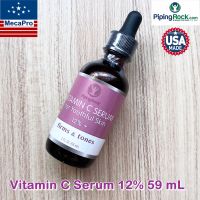 Piping Rock® Vitamin C Serum 12% 59 mL เซรั่ม วิตามินซีเข้มข้น เซรัมบำรุงผิวหน้า