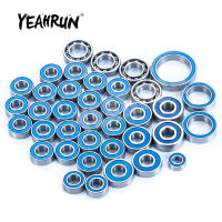 YEAHRUN 38ชิ้นสีฟ้าดุมล้อแบริ่งที่ปิดสนิทชุดสำหรับ Axial SCX10 III AXI03007 110 RC ตีนตะขาบรถอัพเกรดชิ้นส่วน