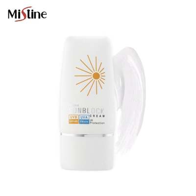 Mistine Sunblock Cream SPF 40 PA+++ IR Protection 30g. มิสทีน ซันบล็อค ไออาร์ โพรเท็คชั่น ครีมกันแดด กันแดดหน้า 1 ขวด