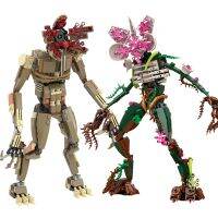 ชุดบล็อกตัวต่อมอนสเตอร์ MOC Demogorgon Demogorchid สำหรับคนแปลกหน้าสาธิตสาธิตสิ่งต่างๆ