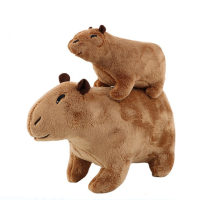 18-30cm  Capybara Plush Simulation Fluffty Toys Stuffed Animals Brown Soft Dolls Real Life Kids Birthday Gift