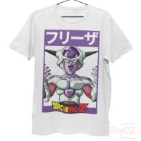 ?พร้อมส่ง?SHY เสื้อยืด Unisex รุ่น ฟรีสเซอร์ Frieza ดราก้อนบอลแซด (Dragon Ball Z Collection) 100%cotton comb