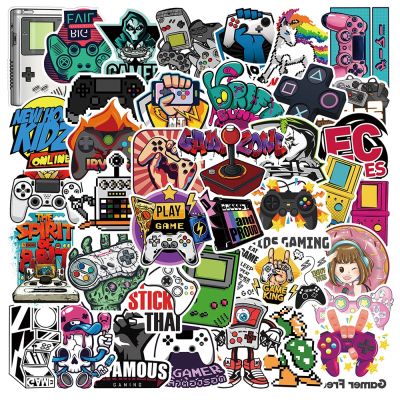 ♈✠❆ 10/30/50pcs Cool Vintage Video Game Stickers Decal Skateboard Laptop Phone Bike Car Funny Waterproof Sticker Kids Classic Toys
