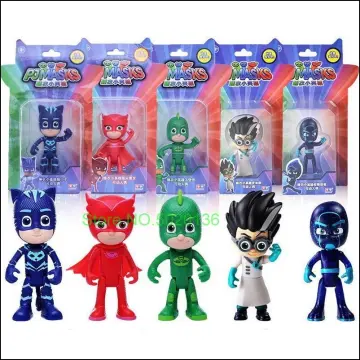 PJ Masks Night Time Mission Glow-in-the-Dark Action Figure Set, Preschool  Toy 