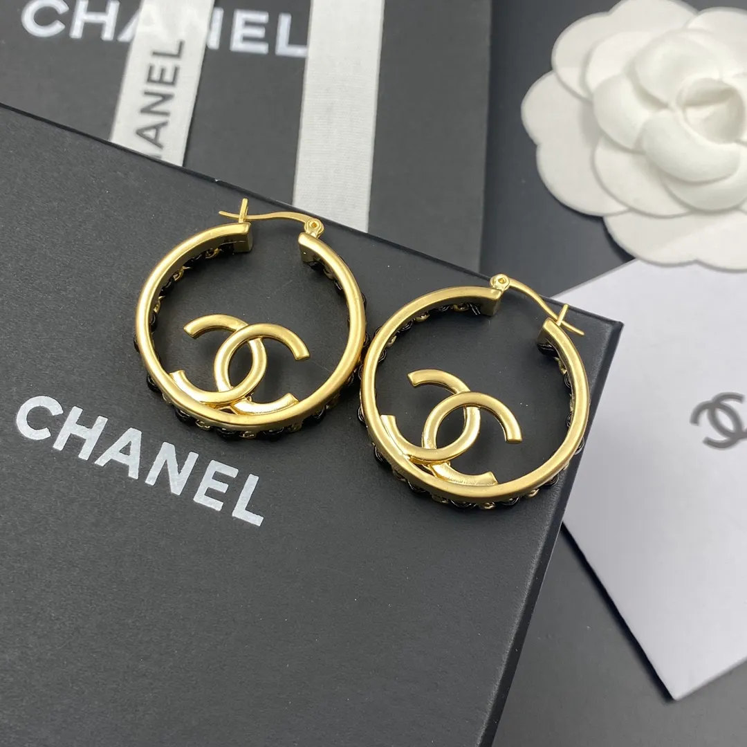 Chanel 20A HOOPS AND STARS Golden Metal ref833047  Joli Closet