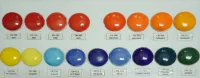 CERAMIC STAINS COLORS สีสเตน สีเคลือบเซรามิค ขนาด 100 กรัม/ขวด