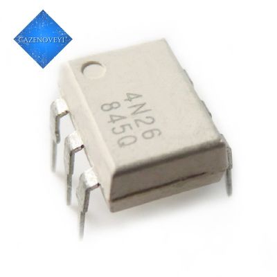 4N26 EL4N26 10Pcslot DIP-6 Optocoupler หัวต่อ Opto ของแท้ดั้งเดิมมีในสต็อก