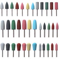 1 PCS Milling Cutter for Manicure Silicone Nail Drill Bit Rubber Machine Accessories Nail Bits Buffer Polisher Grinder