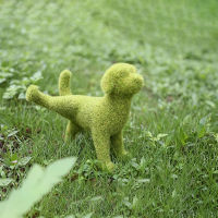 ลูกบอลตกแต่งสำหรับสุนัขฉี่จำลองสีเขียวฝูงเครื่องประดับลูกหมาลูกบอลคริสมาสต์ขนาดใหญ่