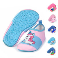 Boys Water Shoes Children Swimming Shoes Cartoon Summer Aqua Beach Shoes Seaside Sneaker For Kids Home Shoes