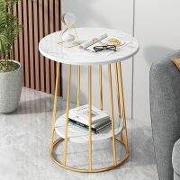 [COD] Side simple modern creative round square coffee living room bedroom home side cabinet