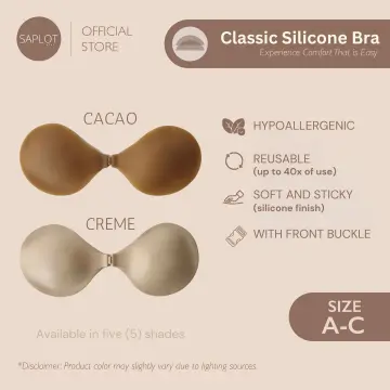 1pc Sticky Bra Skin-color Lace Invisible Breast Covers Push Up Strapless  Nipple Stickers With A Transparent Strap