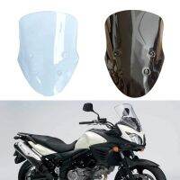 Motorcycle Windshield Windscreen Accessories For DL650 DL 650 2012-2016 Double Bubble Acrylic Smoke Black 12-16