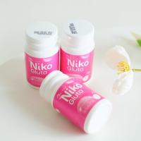 (1แถม2) NIKO Gluta นิโกะ กลูต้า คลอลาเจน ลดสิว ฝ้ากระ ผิวกระจ่างใส ปริมาณ 30 แคปซูล