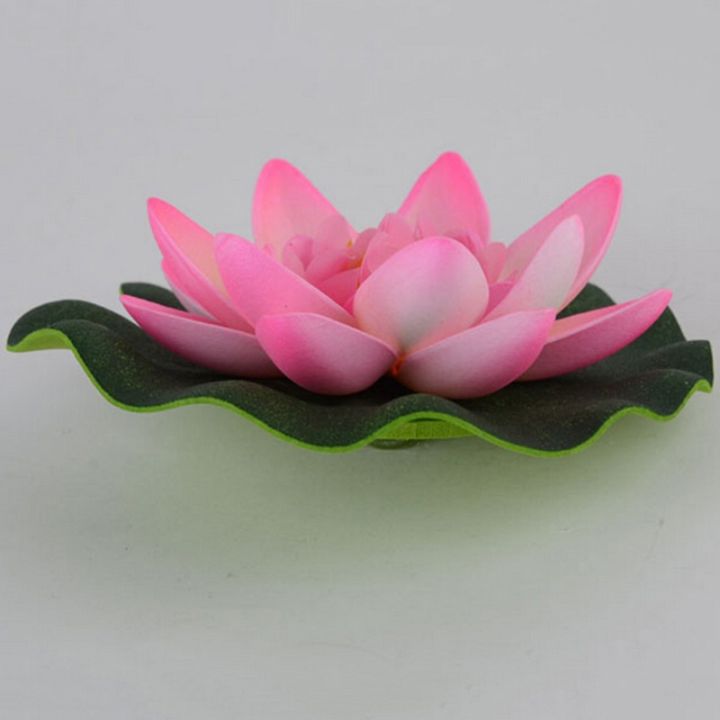 rayua-บัวลอยน้ำดอกไม้ประดิษฐ์ทำมือตู้ปลาสปาสระว่ายน้ำ