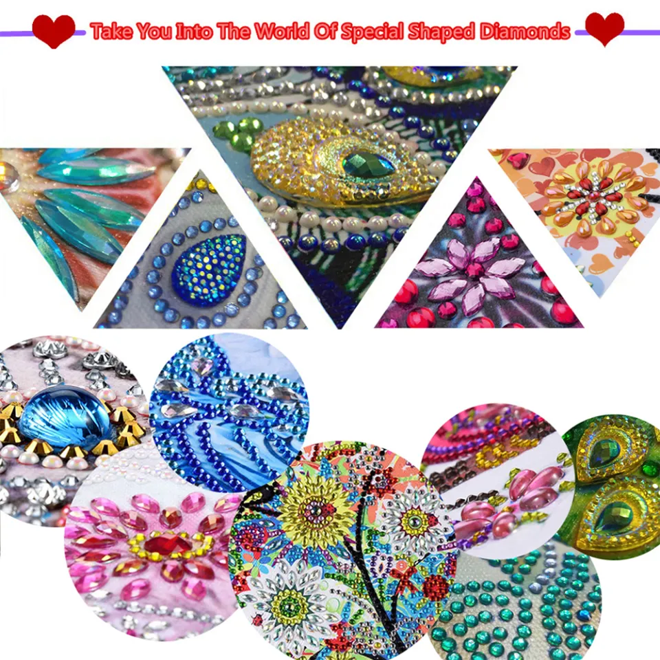 DIY Diamond Painting Coasters Kit Anti Slip Coasters Cup Coasters (AA1176)